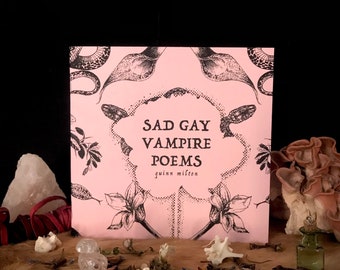 Sad Gay Vampire Poems zine