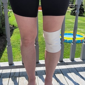 Pack bio pour huile de ricin | PUL biologique | Flanelle biologique | Genouillère | Douleur et inflammation du genou