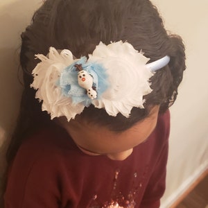 Olaf Headband - Girls Headbands, Photo Prop, Frozen Olaf