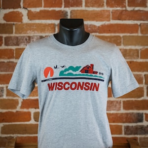 Wisconsin License Plate Tee