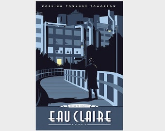 Working Towards Tomorrow Print (Banbury Place)