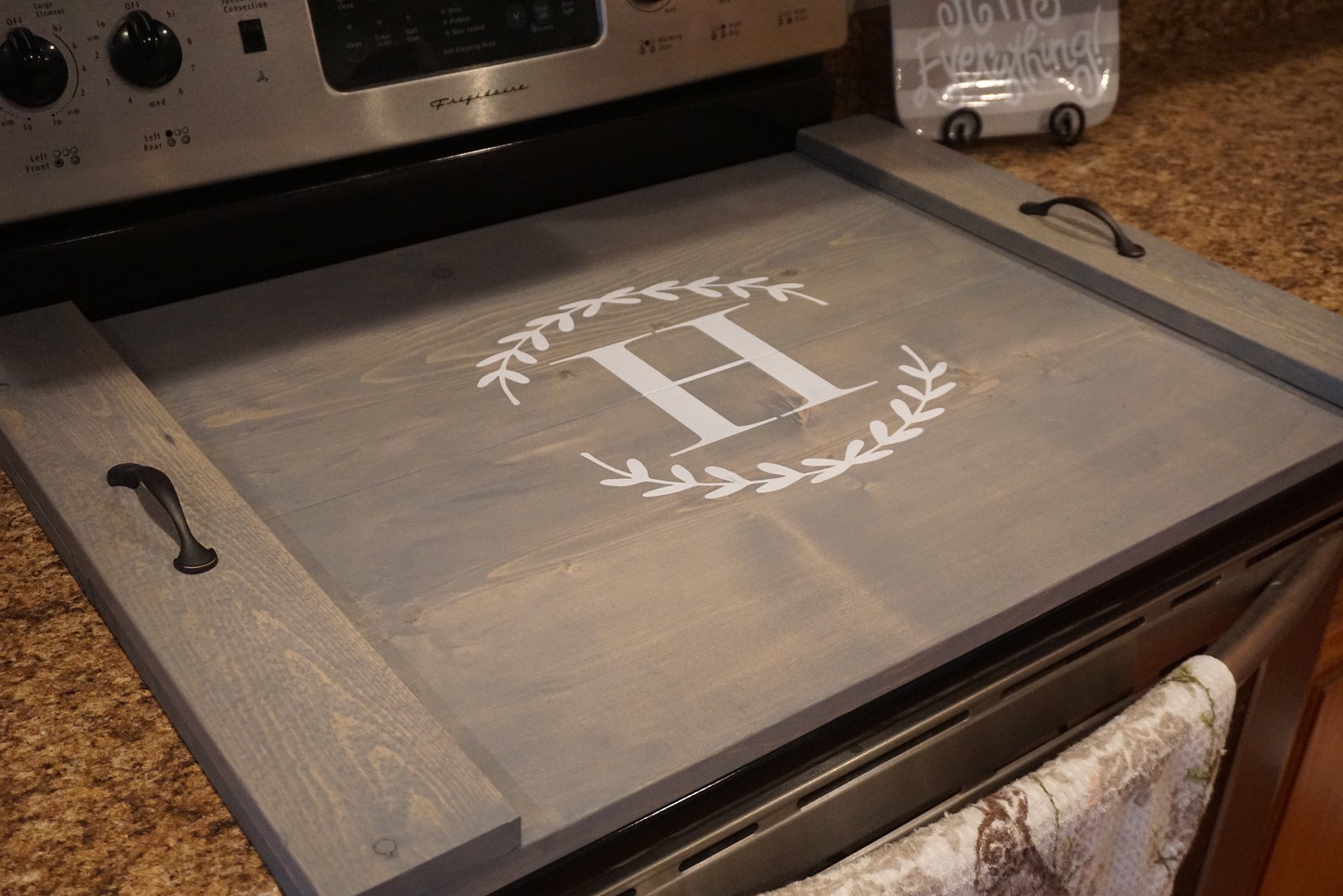 Stove Top Tray. Custom Stove Tray. Wood Stove Cover. Custom Etsy