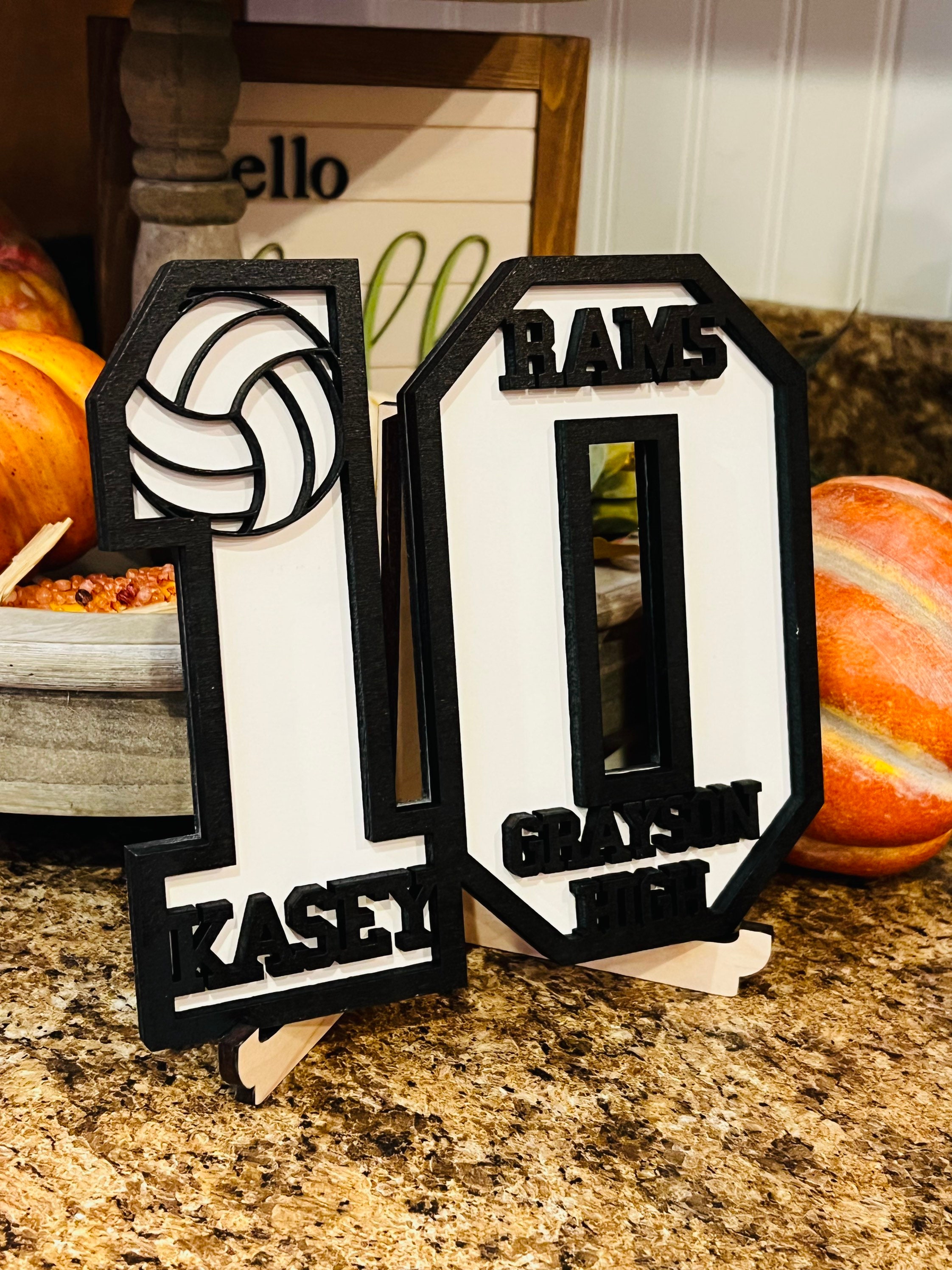 Senior Athlete, Senior Gift, Graduation Gift, Volleyball Senior Night