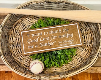 Yankees Sign | Baseball Decor | New York Yankees Gift | New York Yankees Sign | Rustic Yankee | Bronx Bombers | Rustic Baseball decor