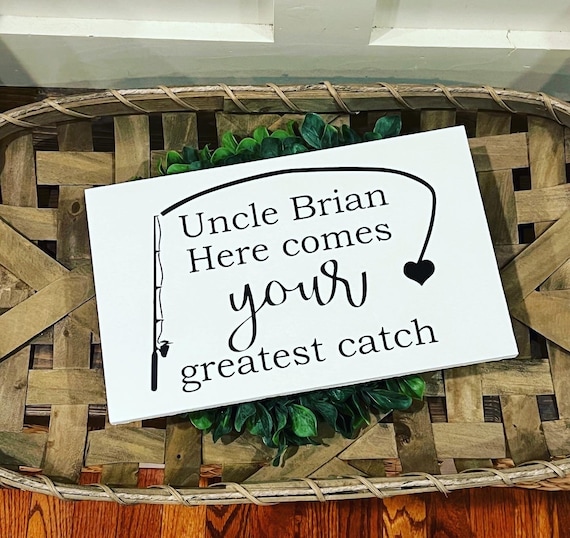 Here Comes Your Greatest Catch Sign. Fishing Themed Wedding. Fishing  Wedding Prop. Wedding Sign. Wood Fishing Sign. Wedding Fishing Decor. -   Canada