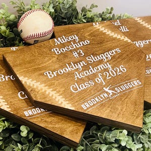 Baseball/Softball Senior Gift. Graduation gift. Baseball gift. Class of 2026. Senior gift. Personalized baseball gift. Baseball decor.