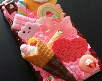 Kawaii Decoden Iphone 6/6s Case Sweets