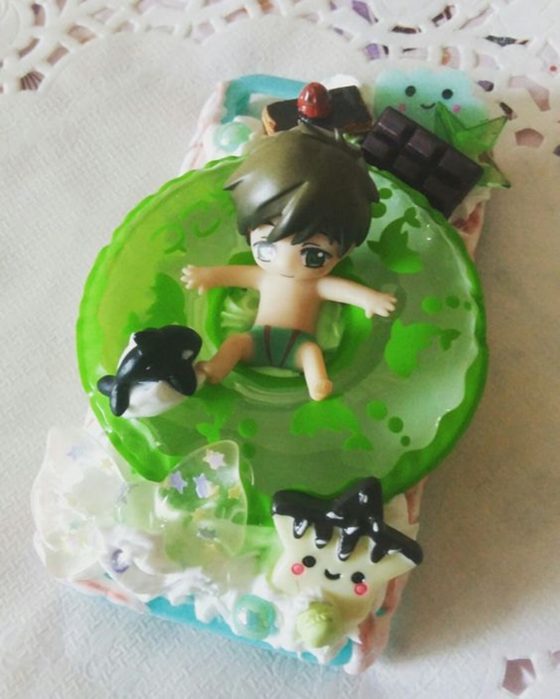 Iwatobi Swim Club Decoden IPhone 44s Case Makoto Free