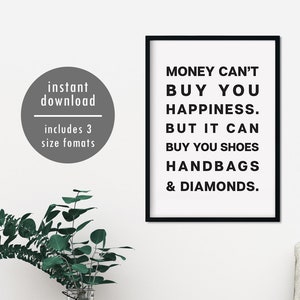 Sarcastic Art, Funny Wall Art Prints, Ironic Poster, Sarcasm Funny Gift, Scandi Home Decor, Best Friend Gift Idea, Alternative Humour, Women