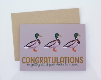 Duck Greeting Card
