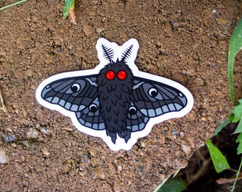 Mothman Original Illustration Sticker