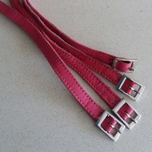 Asa bracelet strap in synthetic leather plus extenders, set of 4 units