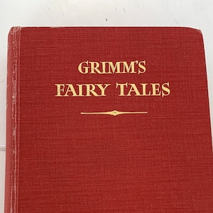 Grimm&#39;s Fairy Tales 1961 Illustrated Hardcover Book Retold By Amabel Williams-Ellis/Grimm&#39;s Fairy Tales 1961 Blackie London And Glasgow Book