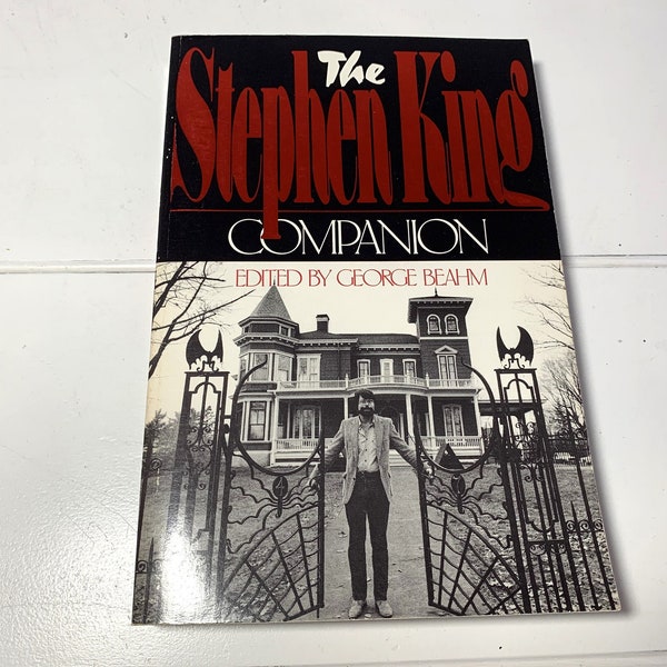 The Stephen King Companion Soft Cover Book Edited By George Beahm/Stephen King Lovers Companion Book By George Beahm/Stephen King Bio Book