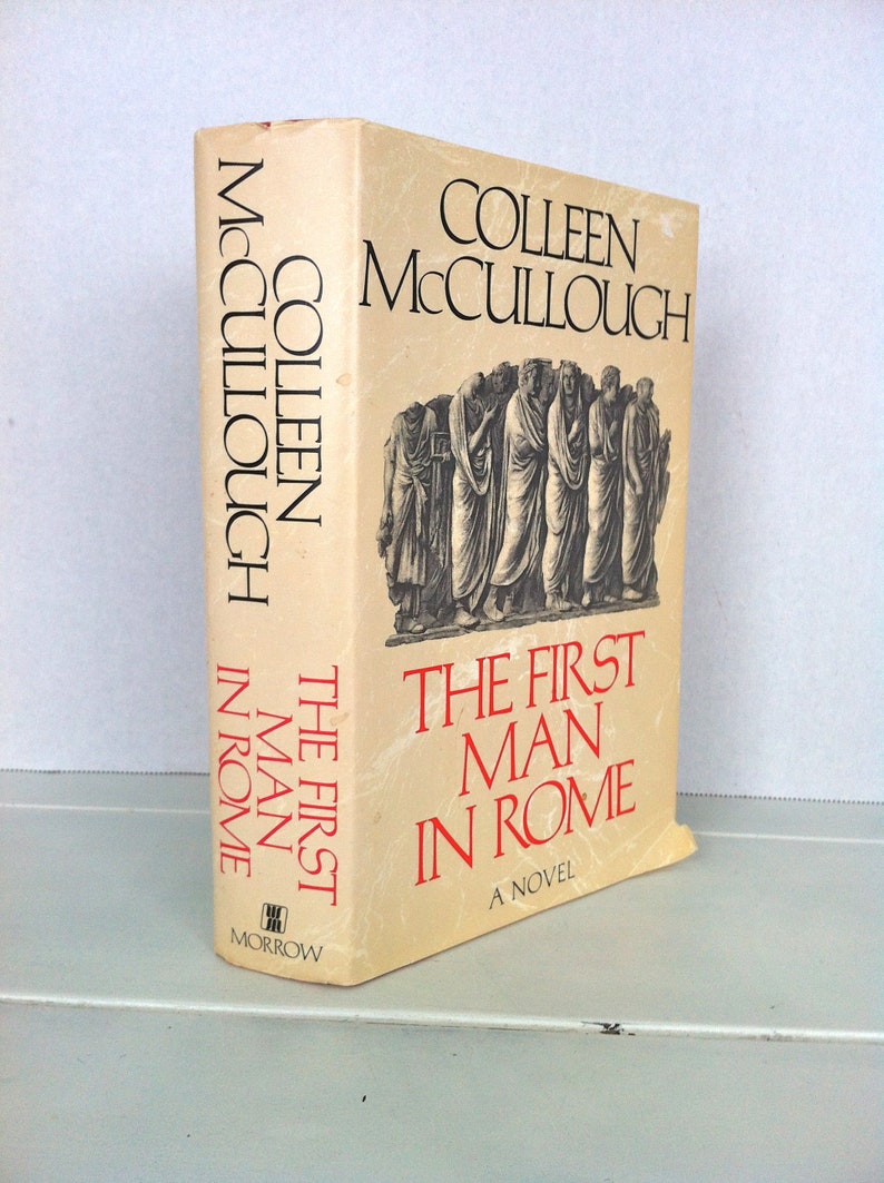 First Man in Rome by McCullough Colleen Hardback Book The Fast Free Shipping