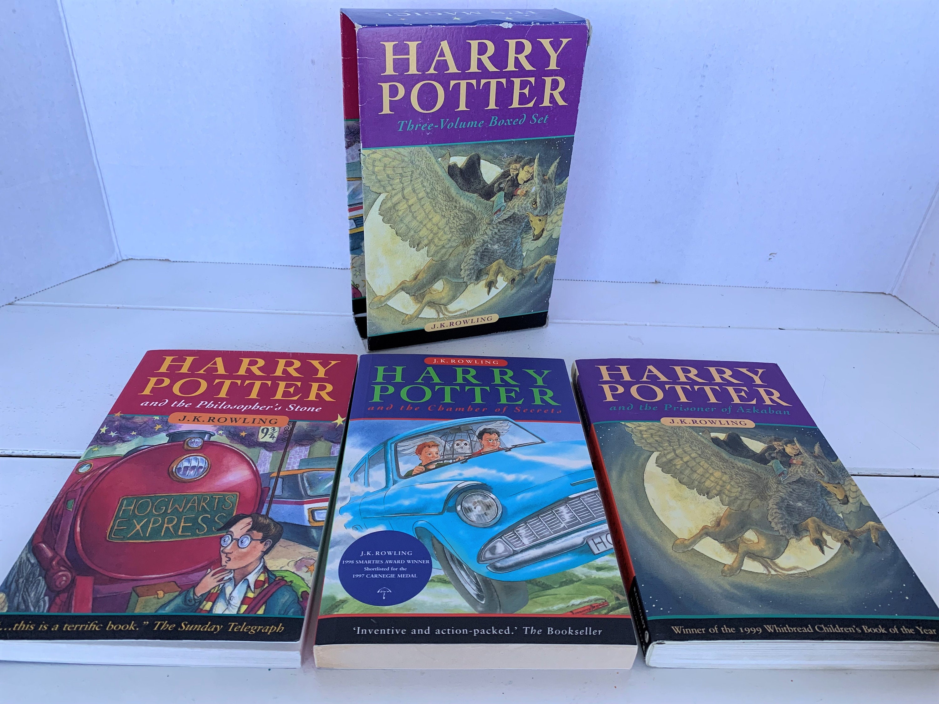 Harry Potter Illustrated Books x 5 Collection Set Pack Hardback By  J.K.Rowling