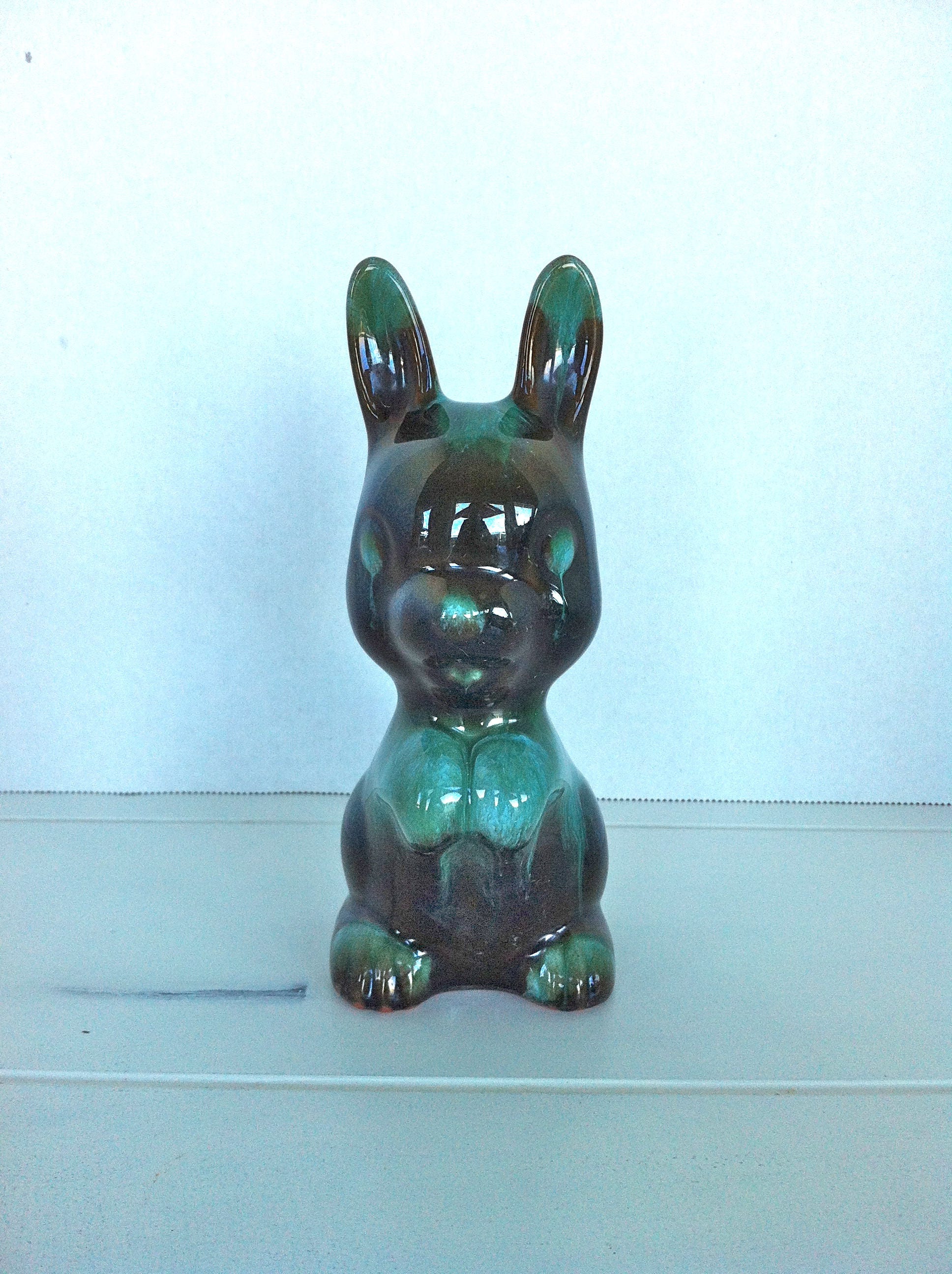 Pottery Bunny Pottery Rabbit Vintage Ceramic Bunny Etsy