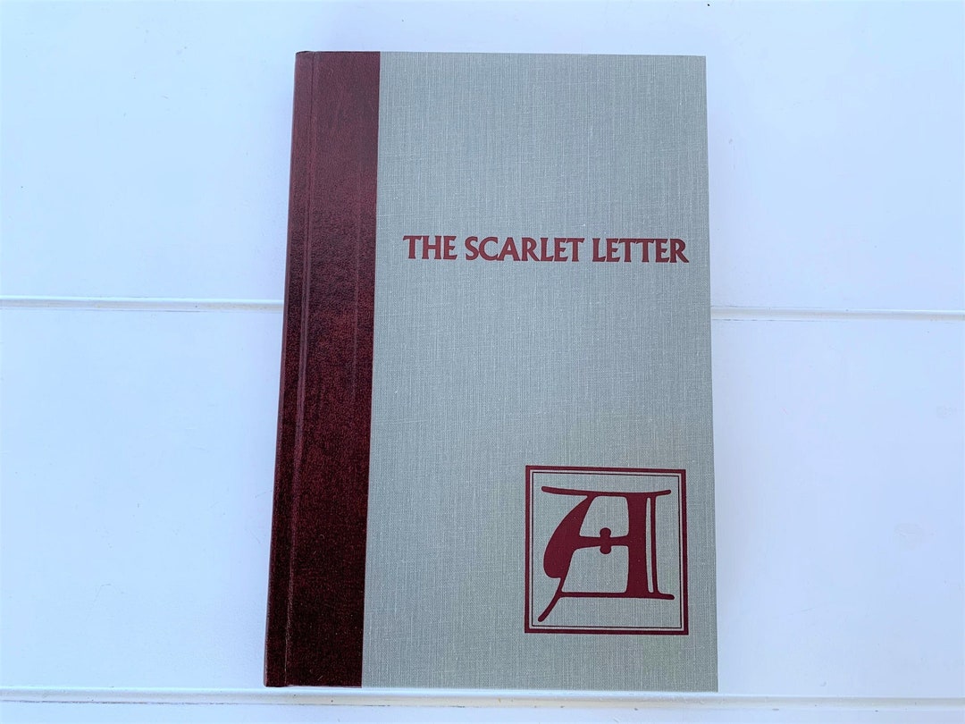 The Scarlet Letter Hardcover Illustrated Book by Nathaniel Hawthorne ...