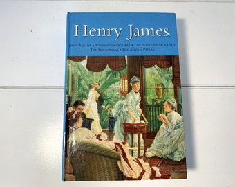 Henry James 5 Novels In One Hardcover Book/Daisy Miller/Washington Square/The Portrait Of A Lady/The Bostonians/The Aspern Papers Book