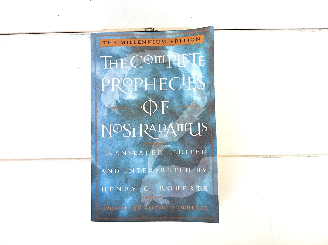 The Complete Prophecies of Nostradamus Translated Edited and Etsy