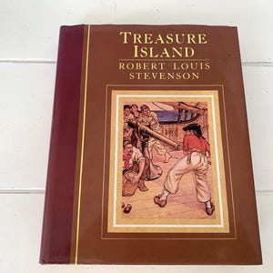Treasure Island Illustrated Hardcover Book By Robert Louis Stevenson/Robert Louis Stevenson's Treasure Island Illustrated Hardcover Book
