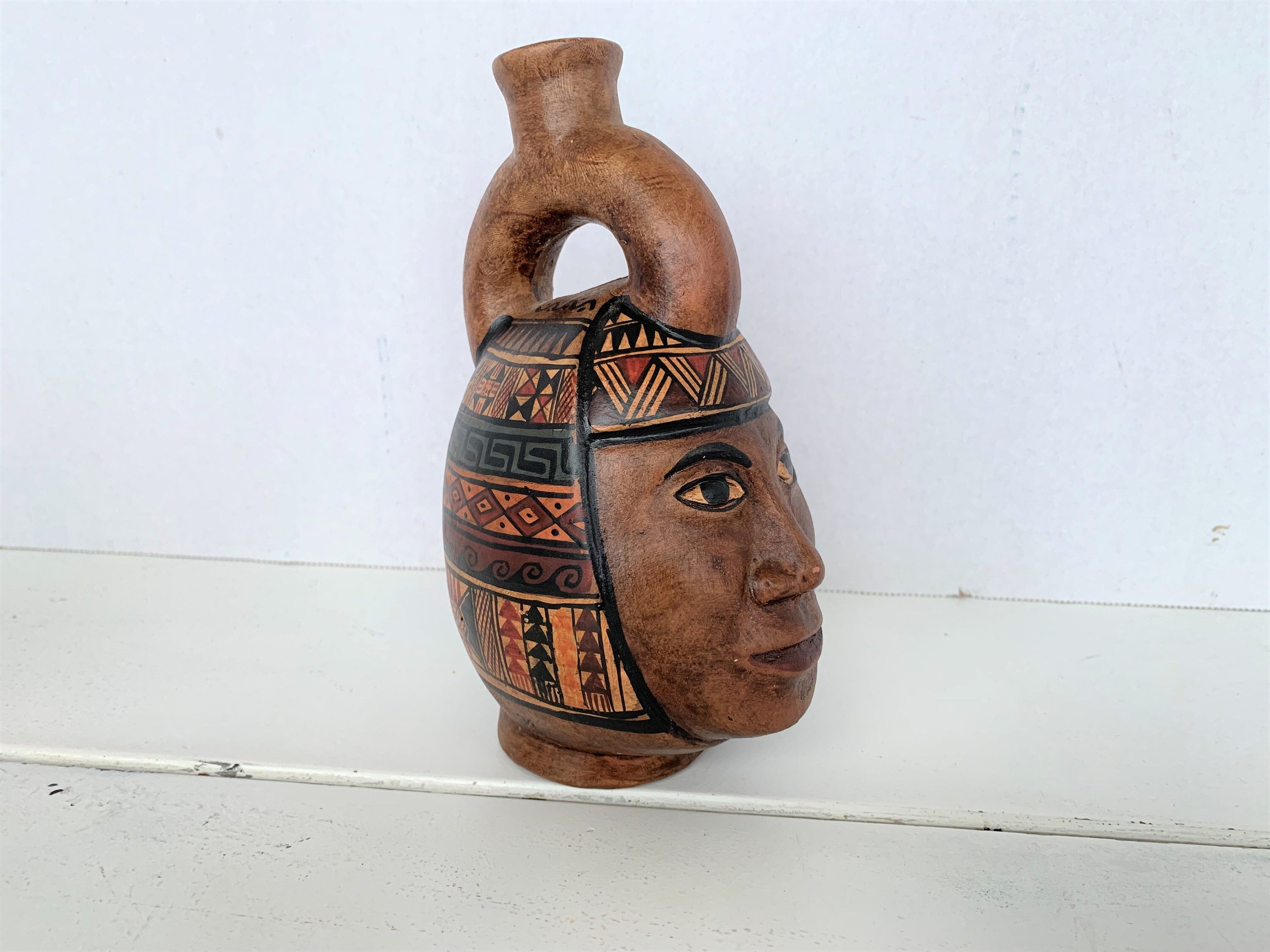 UNICEF Market  Museum-Quality Nazca Ceramic Vessel Replica - The