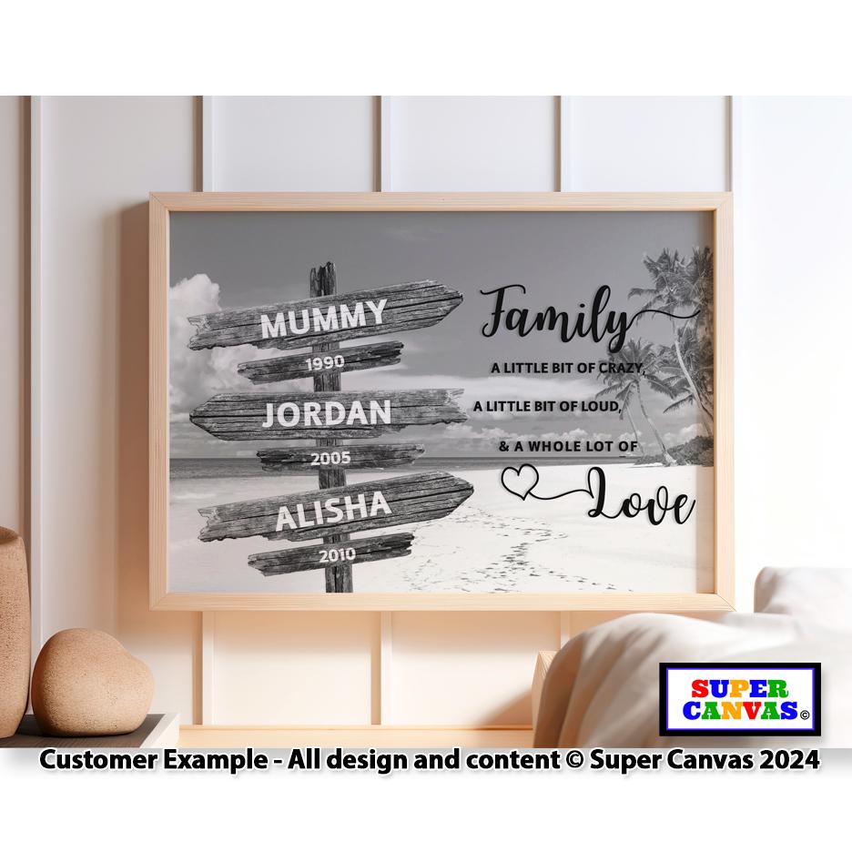 thumbnail interactive-video image 1 of 240x200cm Personalised Photo Wall Mural – Instagram & Selfie Frame Collage, Any Room 1 of 5
