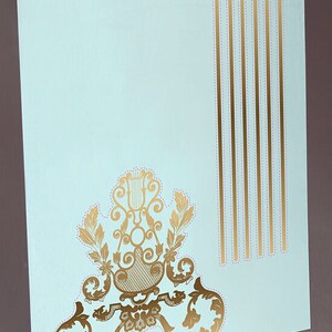 Pre Cut PATHE LE MENESTREL for Lid Water slide Decal gramophone phonograph