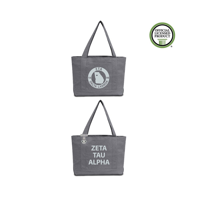 sorority tote bag