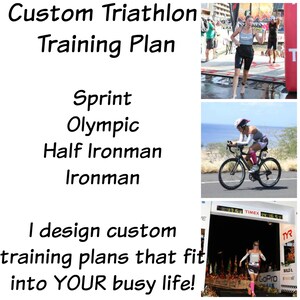 Custom Triathlon Training Plan (monthly)