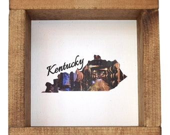 Kentucky Rick House Shadowbox Art