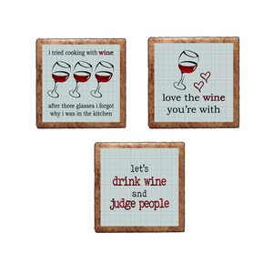 Wine Lovers Magnet 3 Pack