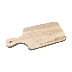 In This Kitchen We Drink Bourbon Wooden Cheese Board