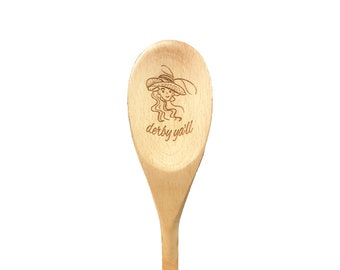 Derby Ya'll Wooden Spoon