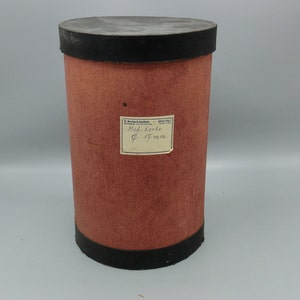VINTAGE kartonnen apothekersdoos, apotheek gebruiksvoorwerp, opslagpot kruidkruik theepotten koffiepotten decoratie opslag cadeau