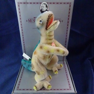 VINTAGE Steiff TYROS Tyrannosaurus Dino Replica Museum Collection limited TREX 401718, 1991/92