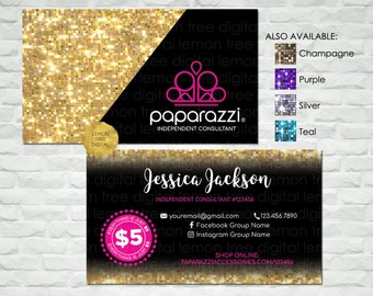 Paparazzi business cards vistaprint | Etsy