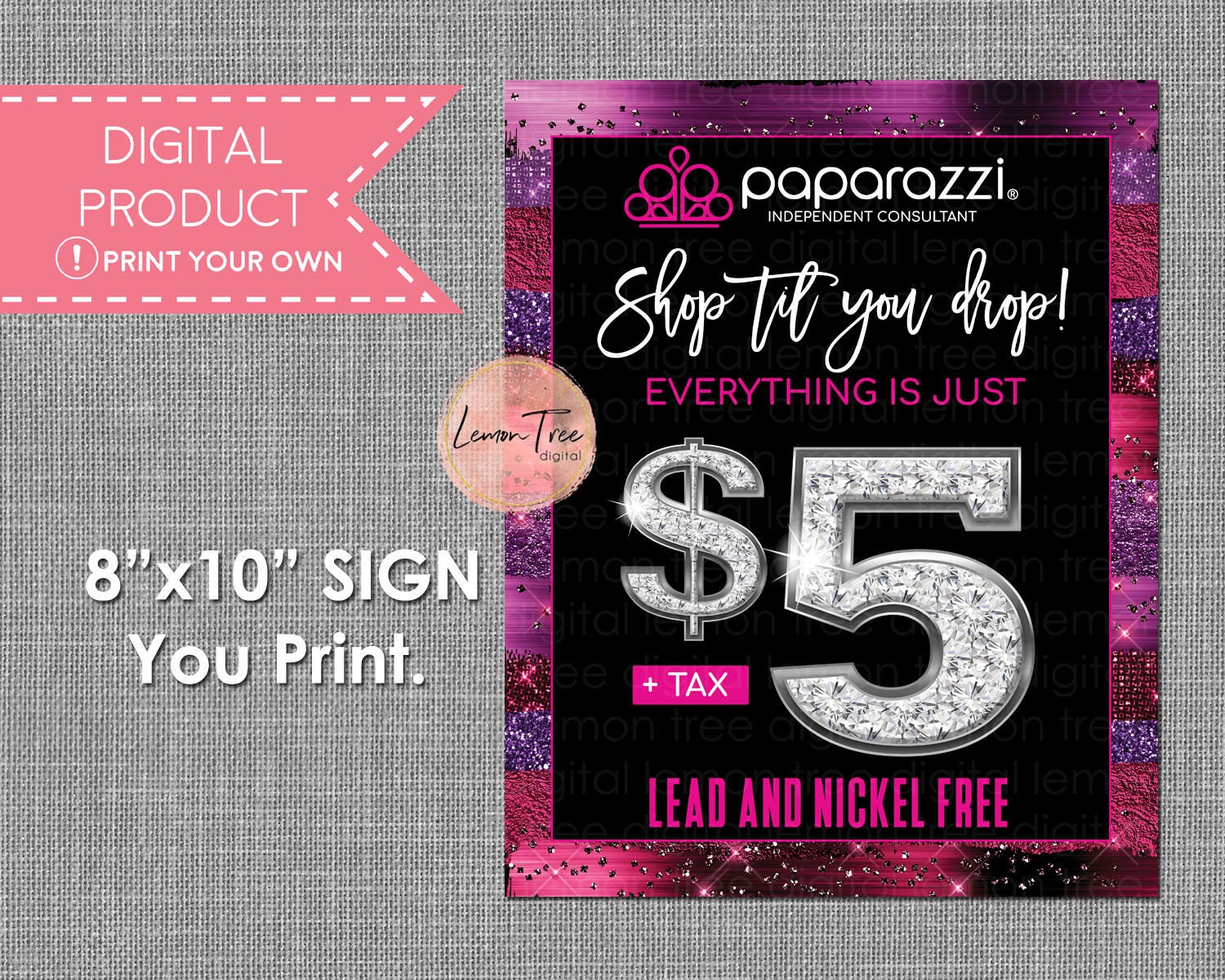 free printable pdf paparazzi signs detailed login instructions loginnote