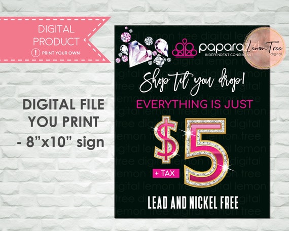 Paparazzi Printable Sign Paparazzi Download Paparazzi Signs | Etsy