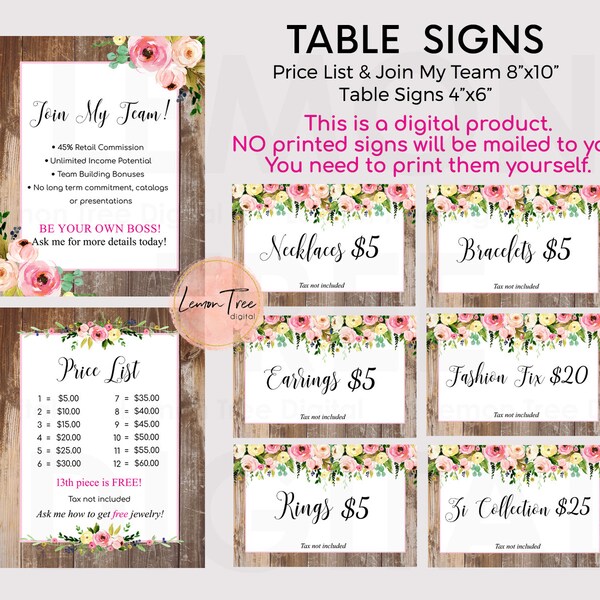 Paparazzi Price List - Etsy