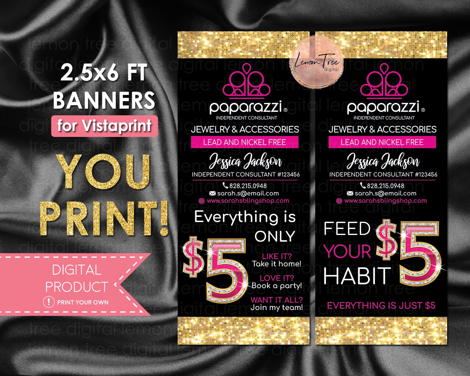 Paparazzi Banner Digital Printable Paparazzi Banners and | Etsy