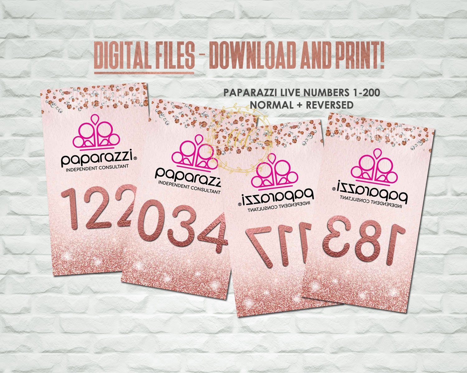 Paparazzi Numbers Paparazzi Live Sale Numbers Paparazzi Etsy