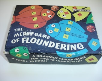 The Merry Game of Floundering - Flounders Fishing Spears Game 1960s