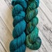 Quarterly Yarn Club - Gypsum MCN duo - Blue Green Obsidian and Dioptase