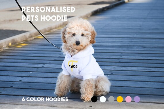custom logo dog hoodies