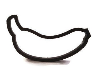 Banana Cookie Cutter - Fruit Cake Topper - Fruit Cookies Fondant Cutter - Banana for Scale Cookie Cutter - Tropical Cookie