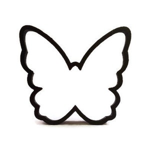 Butterfly Cookie Cutter - Monarch Butterfly Cupcake Topper - Fairies and Butterflies Fondant Cutter - Girly Birthday Cookies