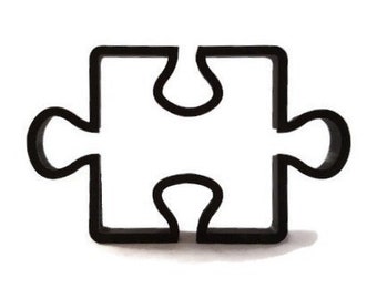 Puzzle Piece Cookie Cutter