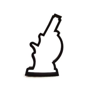 Microscope Cookie Cutter - Science Fondant Cutter - Science Lab Cupcake Topper - Science Birthday Party - Chemistry Grad - Biology Cookies