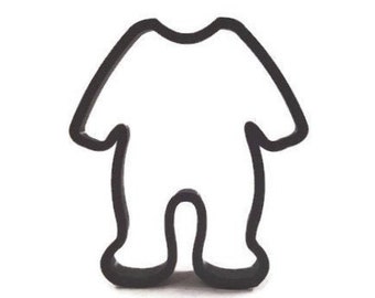 Cortador de galletas de pijamas de bebé